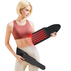 DRMATE red-light therapy belt close-up strap for targeted sessions