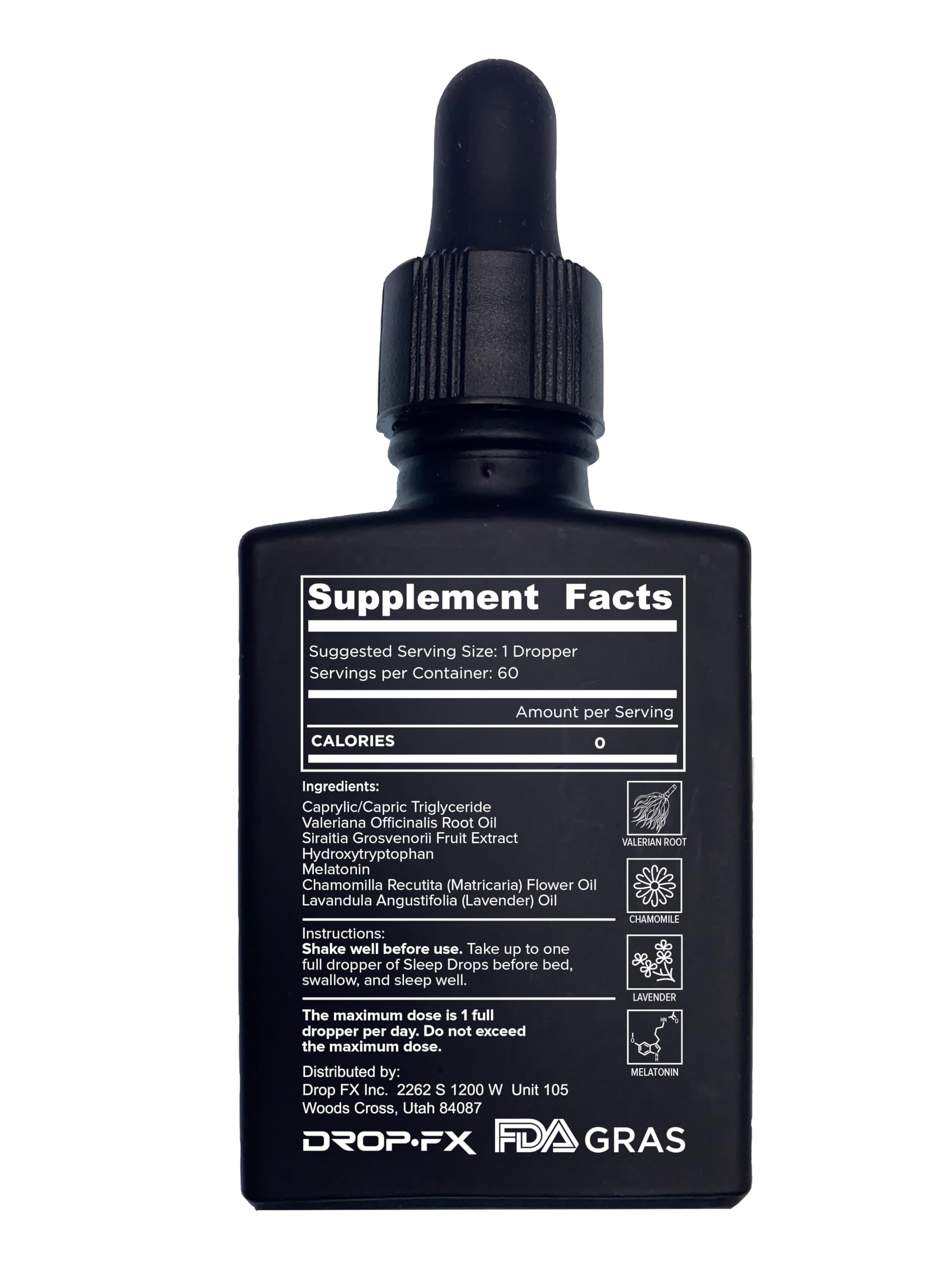 DROP FX Drops dropper and bottle in a nighttime home setting