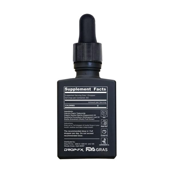 DROP FX Hustle Drops athlete-testing shot implies endurance-friendly formulation.