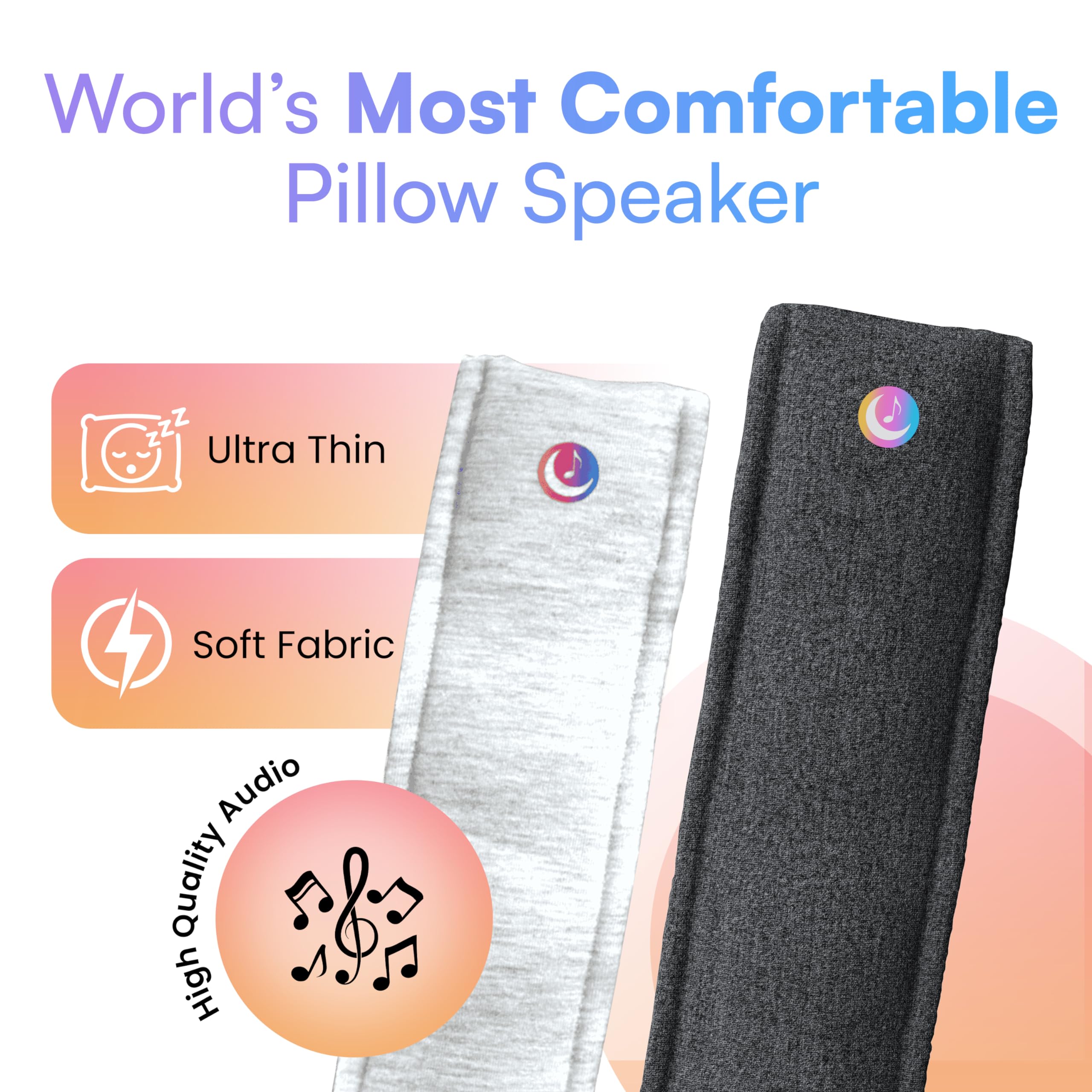 Drowsie Flexi paired with Calm or Spotify creates immersive sleep audio.