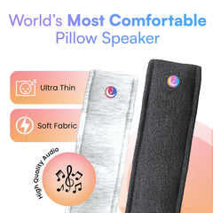 Drowsie Flexi paired with Calm or Spotify creates immersive sleep audio.