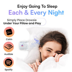 Drowsie Flexi on the pillow surface provides a snug, comfortable sleep setup.