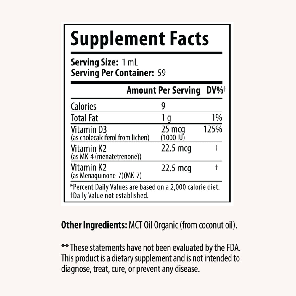 Dropper dispensing DRP drops to illustrate easy daily intake.