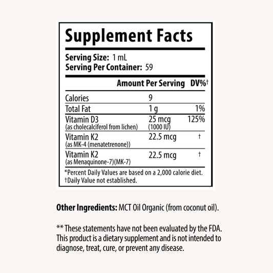 Dropper dispensing DRP drops to illustrate easy daily intake.