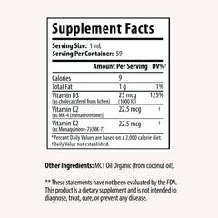 Dropper dispensing DRP drops to illustrate easy daily intake.