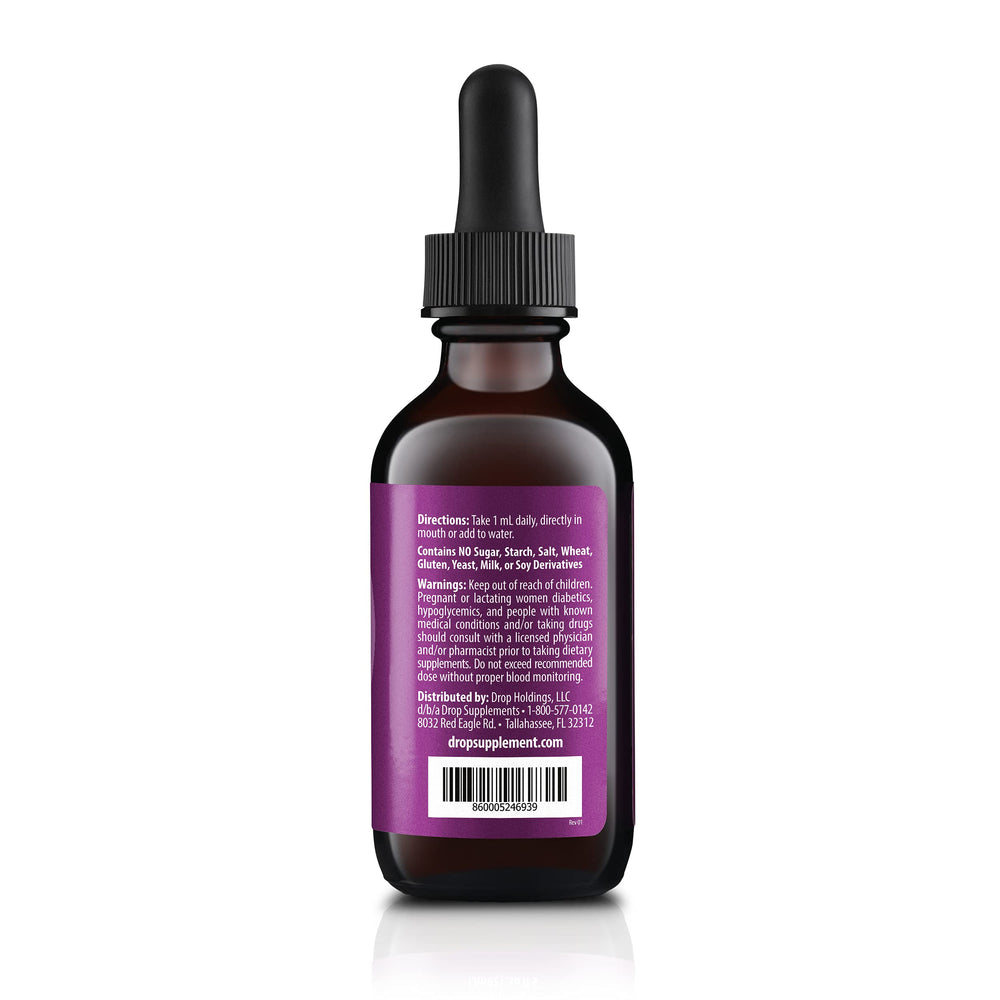 DRP elderberry bottle on kitchen counter ready for daily use