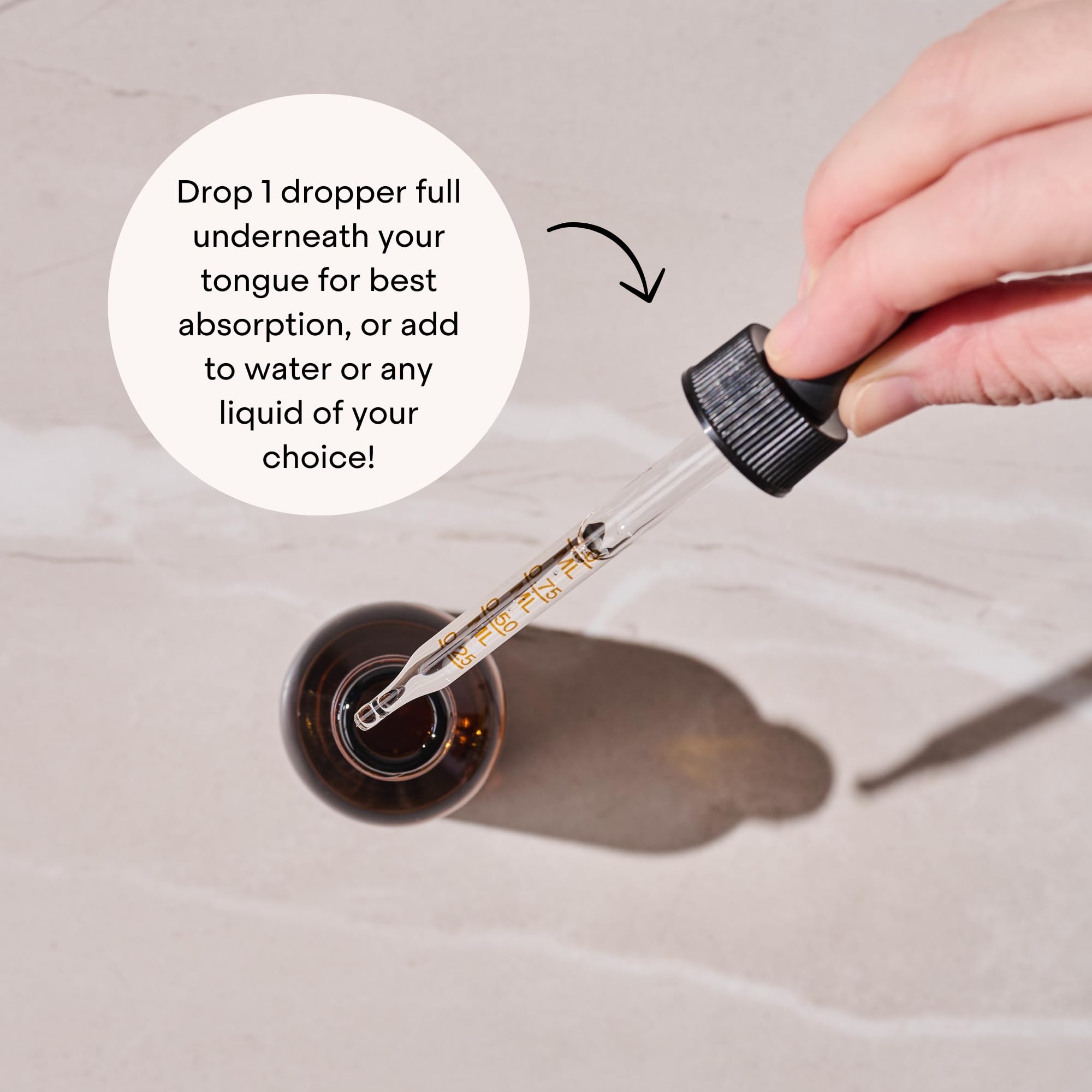 Packaging emphasizes no artificial preservatives in DRP D3 + K2 drops.