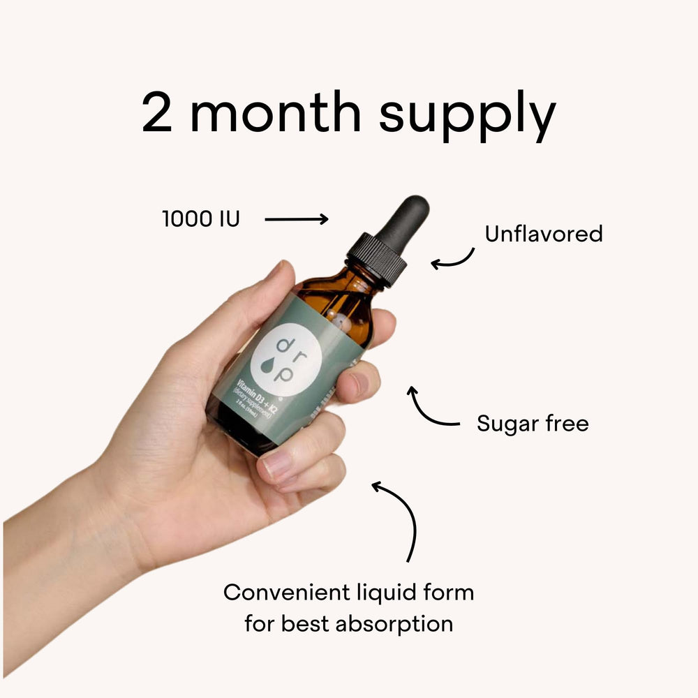 Unflavored DRP liquid supplement suitable for adults and kids.