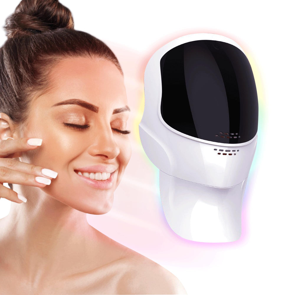 Dr.Rehabi LED mask full-face and neck coverage for at-home skincare