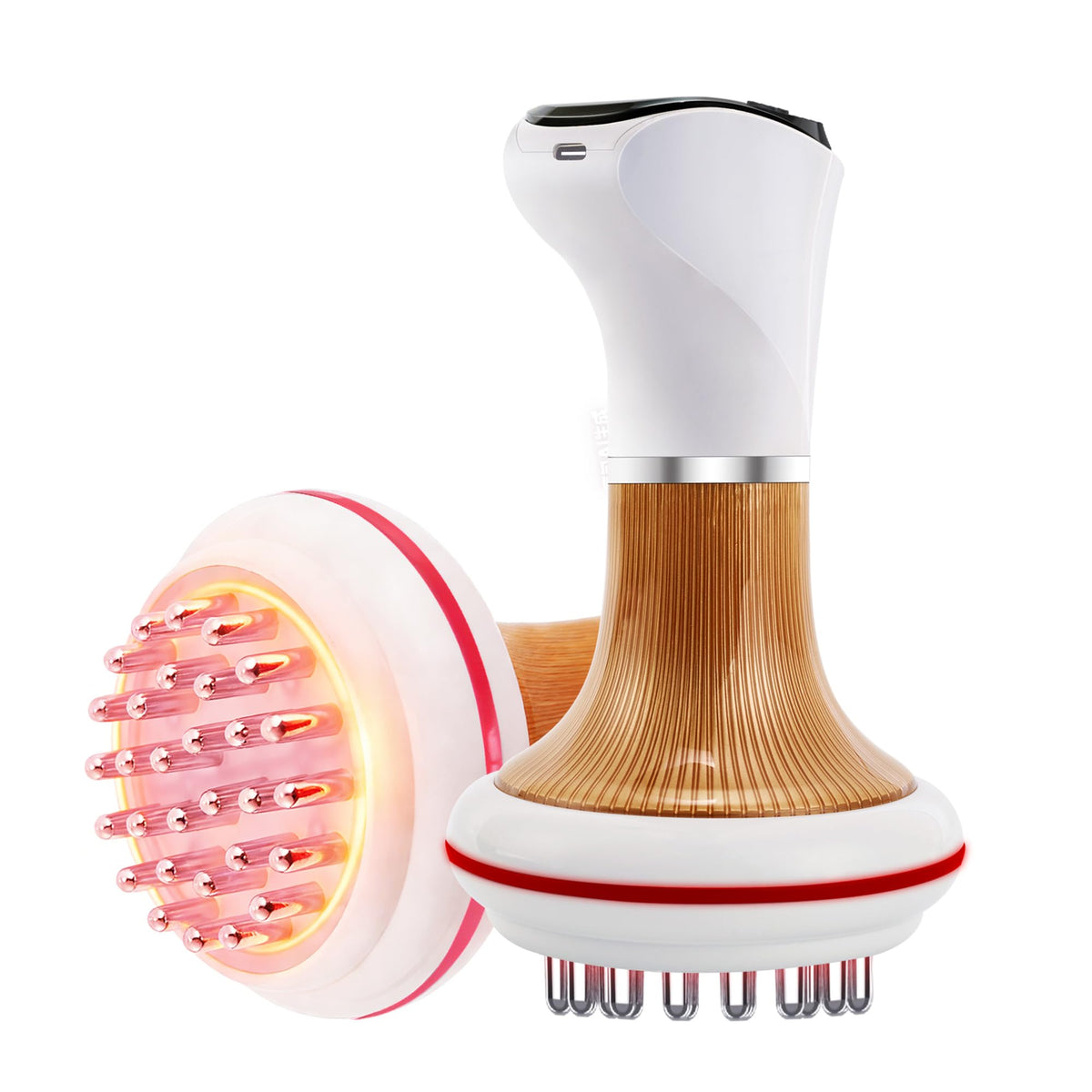 Dr.Rehabi Lymphatic Massager shows 4-in-1 function for home use.