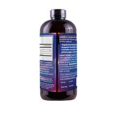 Dr's Advantage Liquid Lutein label closeup highlights ingredients and serving size.