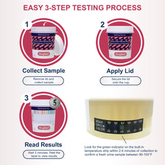 DrugTect 14-panel fentanyl detection inside view for expanded safety testing