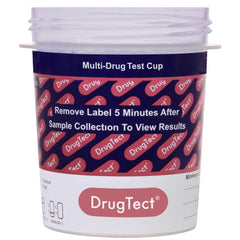 DrugTect ready-to-use cups for quick on-site screening and accuracy