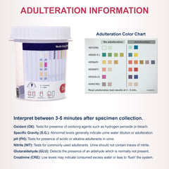DrugTect tamper-evident seal ensures secure handling and reliable results