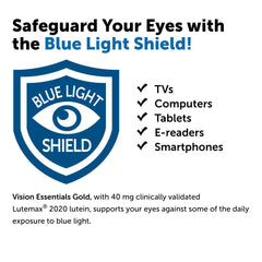 User enjoying Dr. Whitaker Vision Essentials Gold as part of a daily routine