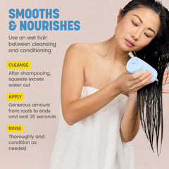 Drybar Liquid Glass Neroli Oil adds a high-shine topcoat for instant gloss