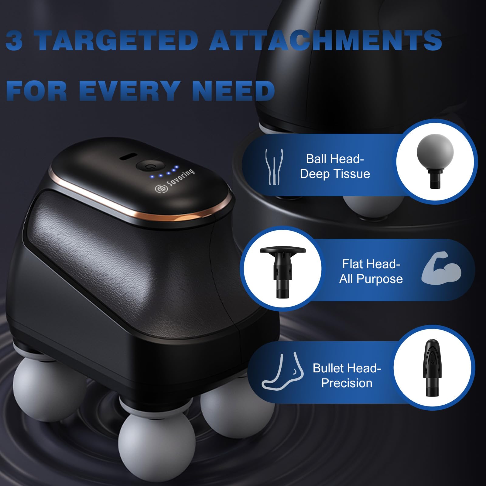 DS SAVORING ergonomic cordless design with lightweight handle