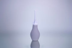 Du silicone anal enema kit packaging emphasizes travel-ready components for on-the-go cleansing.
