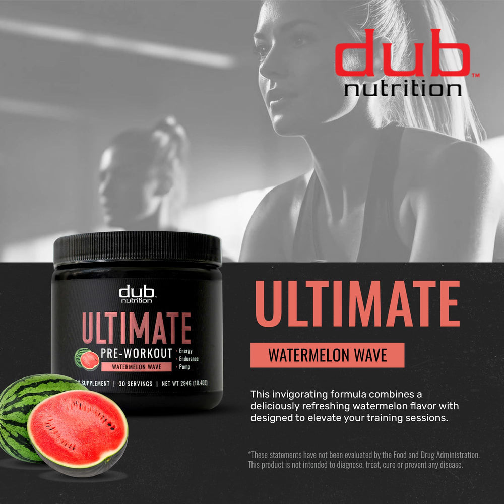 Scoop of Watermelon Wave powder ready to mix for a focused session.