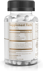 Dub Nutrition Youth capsules close-up in a glass of water