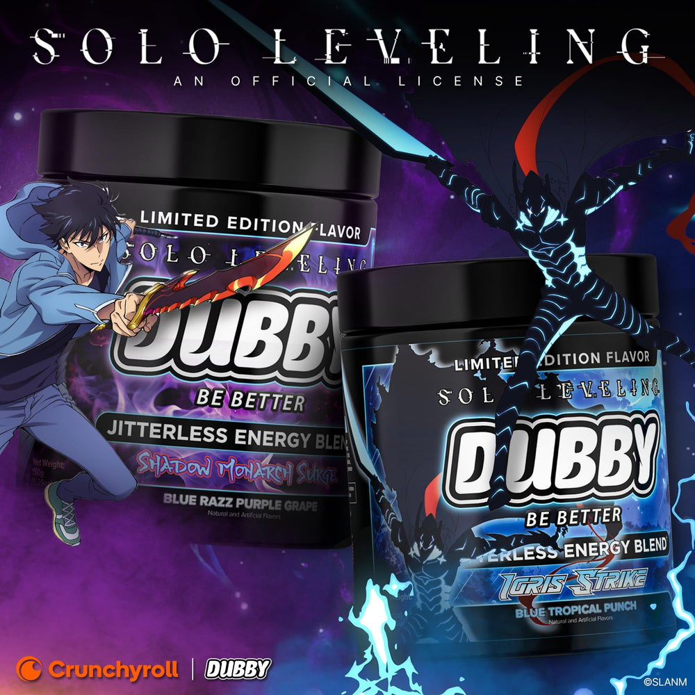 Dubby Solo Leveling Dragonade packaging box with official license branding.