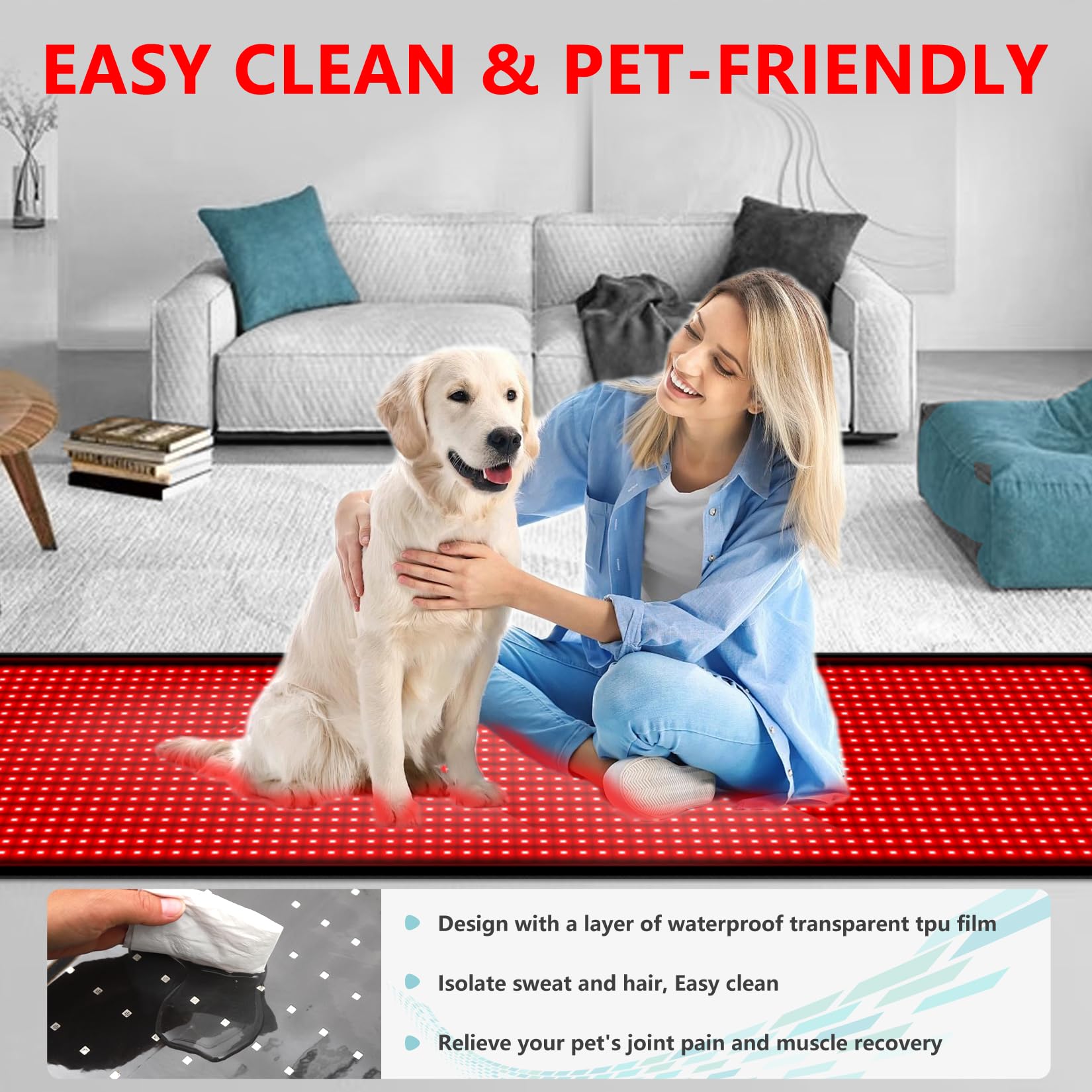 DUBUXW pet-friendly design suitable for households.