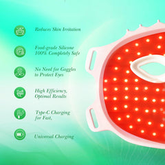 Duevie remote control enables wireless, convenient skincare sessions.