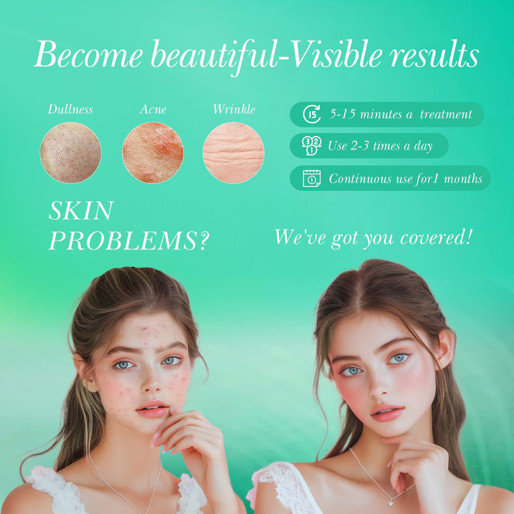 Duevie 7-color LED therapy targets multiple skin concerns in one device.