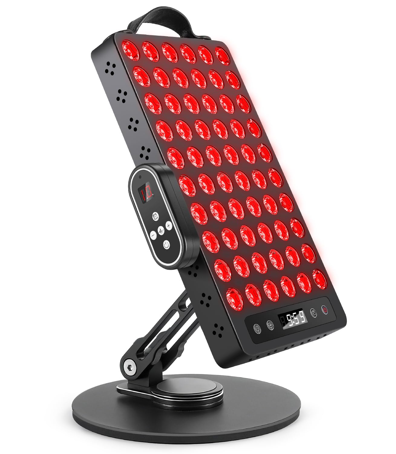 Duiup red light therapy panel front view for at-home skin and recovery sessions.
