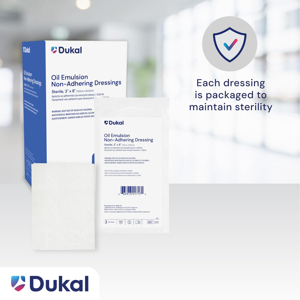 Dukal 224 packaging front view for quick identification.