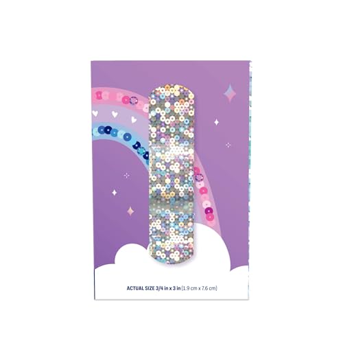 DUKAL sterile glitter bandages ready for quick, clean application.