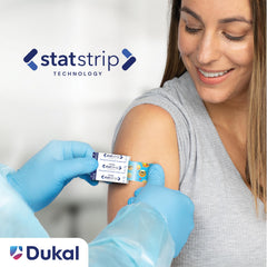 Dukal packaging label communicates sterile, ready-to-use status