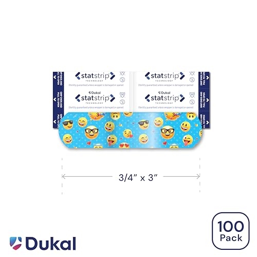 Dukal bandages sterile absorbent pad close-up for quick wound care