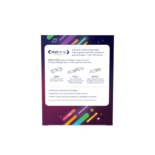 DUKAL Stat Strip easy-opening wrapper; nurse-friendly packaging