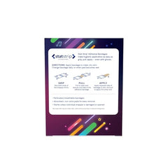 DUKAL Stat Strip easy-opening wrapper; nurse-friendly packaging