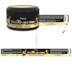 Close-up of Dulàc Arnica Complex label and Gold Formula