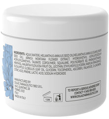 Dulàc Arnica Cream packaging close-up highlighting natural ingredients and ultrasound extraction