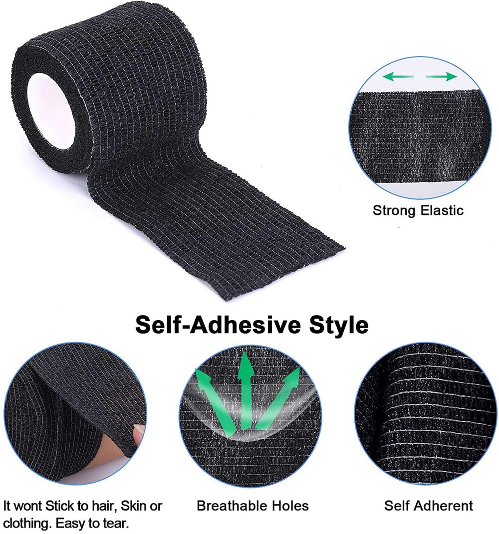 DUOQIAN athletic elastic bandage wrap maintains joint stability during sport.