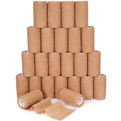 DUOQIAN 4-inch bandage wrap roll showing discreet skin-tone fabric for secure compression