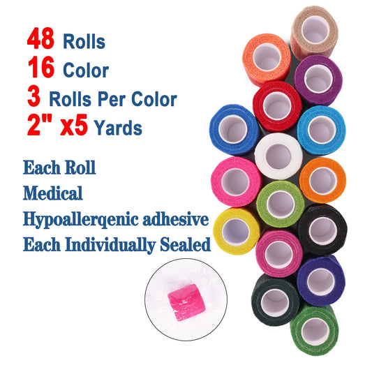 DUOQIAN wrap on the wrist demonstrates secure, pins-free application.