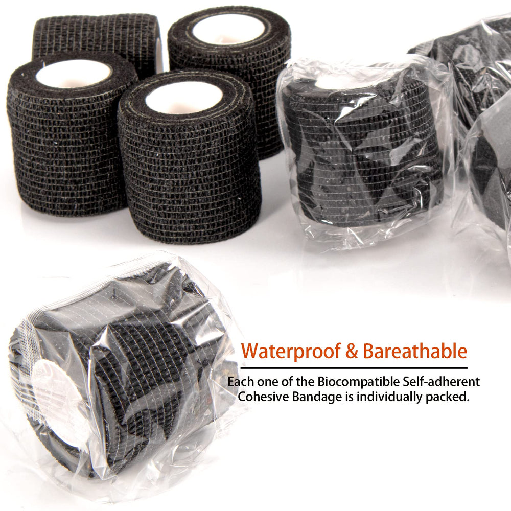 DUOQIAN breathable bandage wrap keeps skin comfortable during activity.