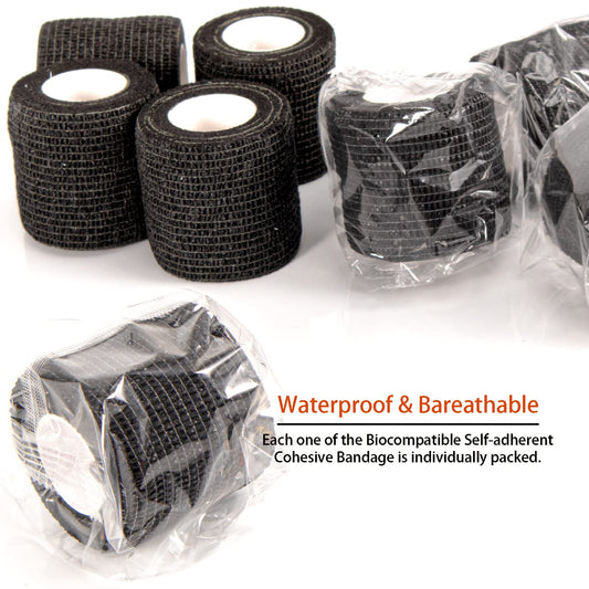 DUOQIAN breathable bandage wrap keeps skin comfortable during activity.
