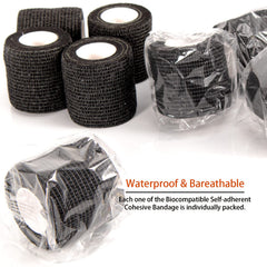 DUOQIAN breathable bandage wrap keeps skin comfortable during activity.