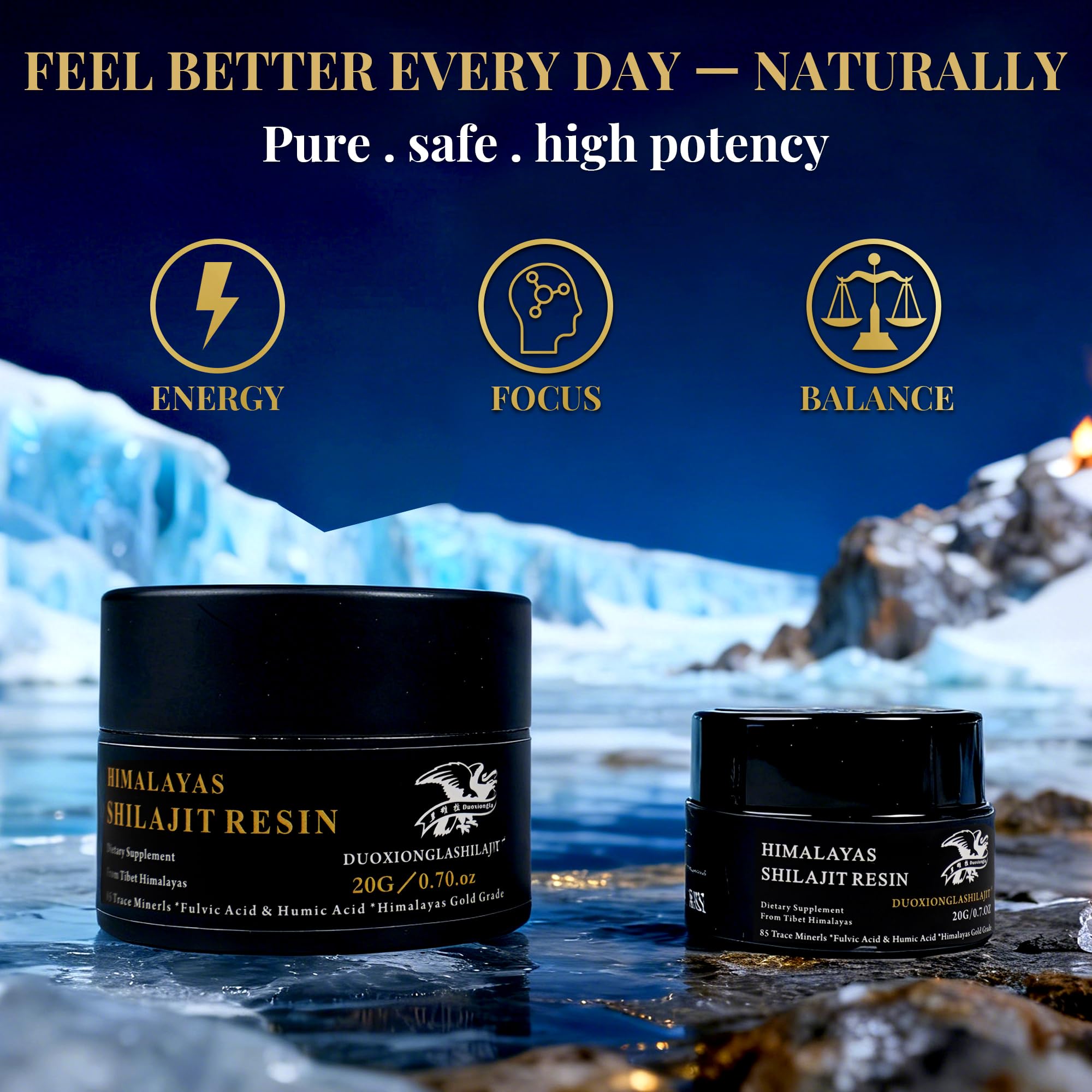 DUOXIONGLASHILAJIT 20g packaging front showcases compact, shop-ready size