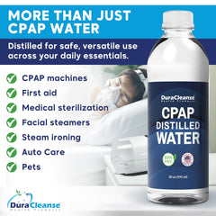 Dura Cleanse CPAP water compatibility with multiple machines for versatile use