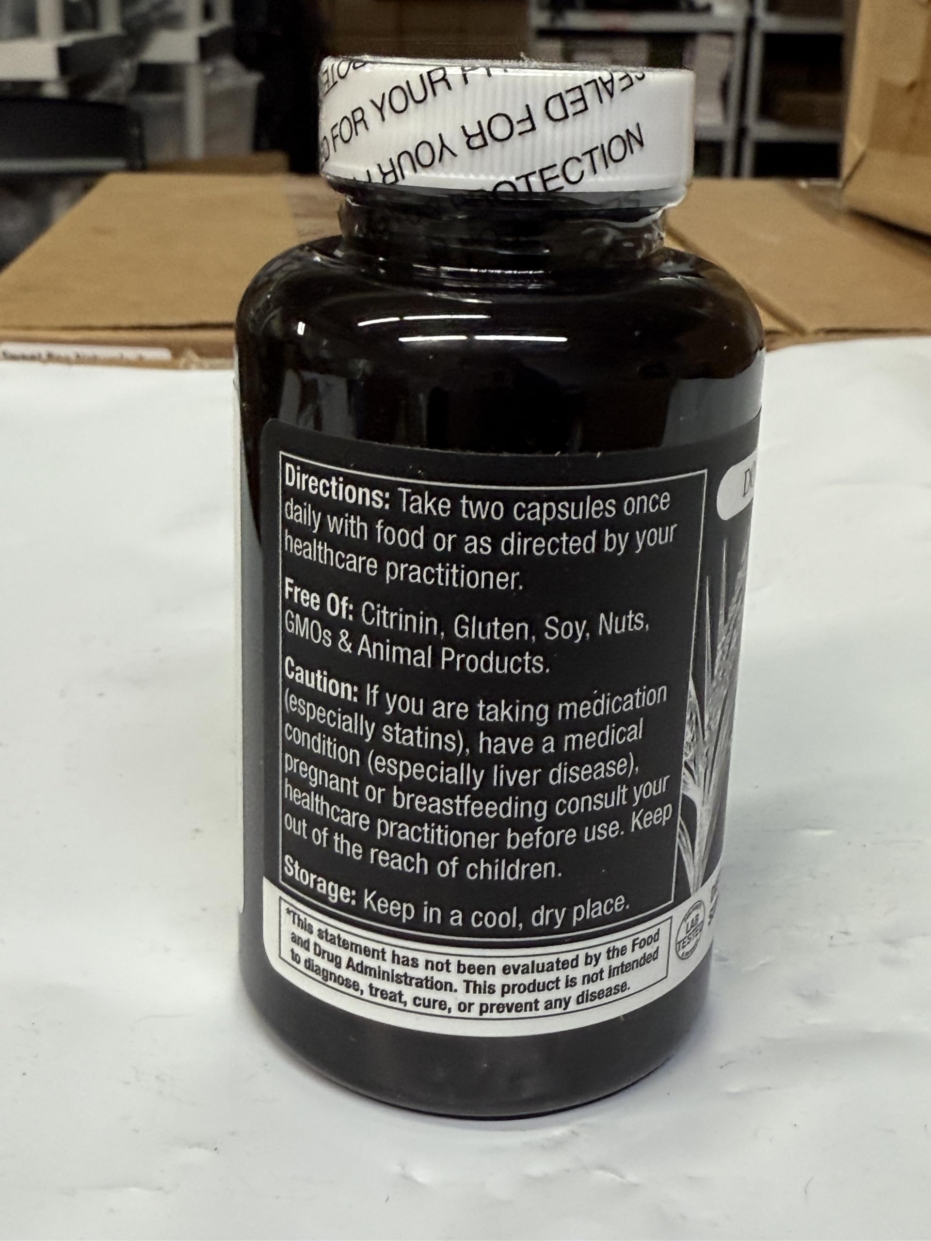 Durable Heart health supplement visual highlighting daily use and dosage.
