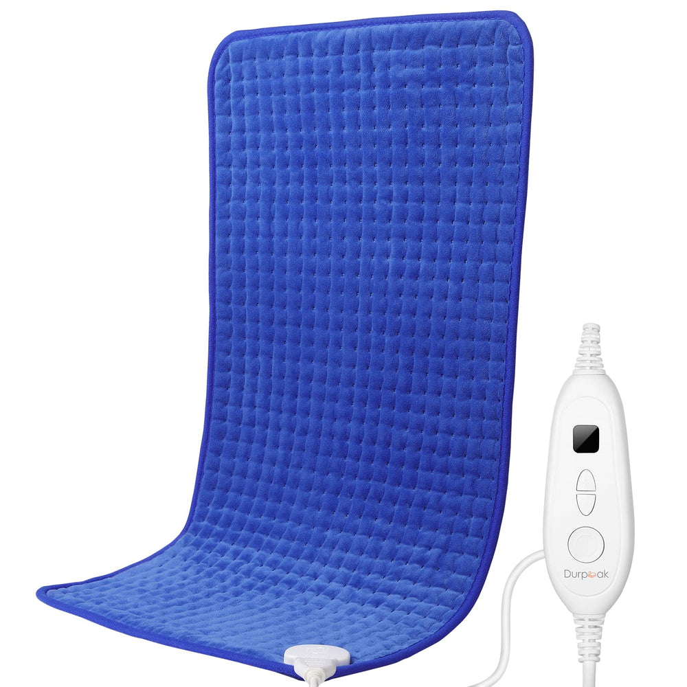 Durpeak heating pad with extra-large coverage for back relief