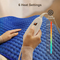 Durpeak heating pad uses moist heat for deeper warmth