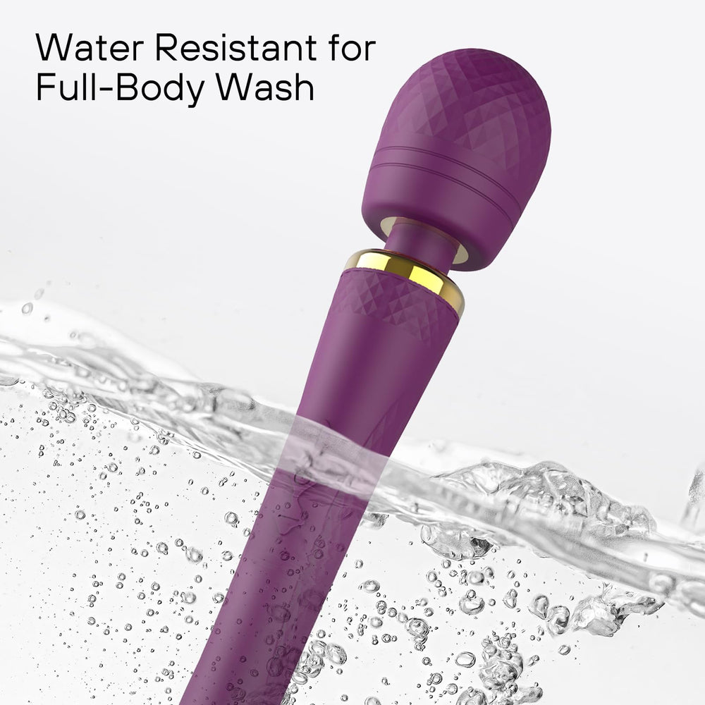 Dusfiks silicone body massager with smooth, sanitizable surface