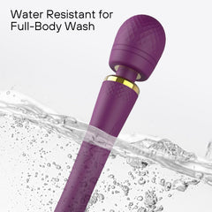 Dusfiks silicone body massager with smooth, sanitizable surface
